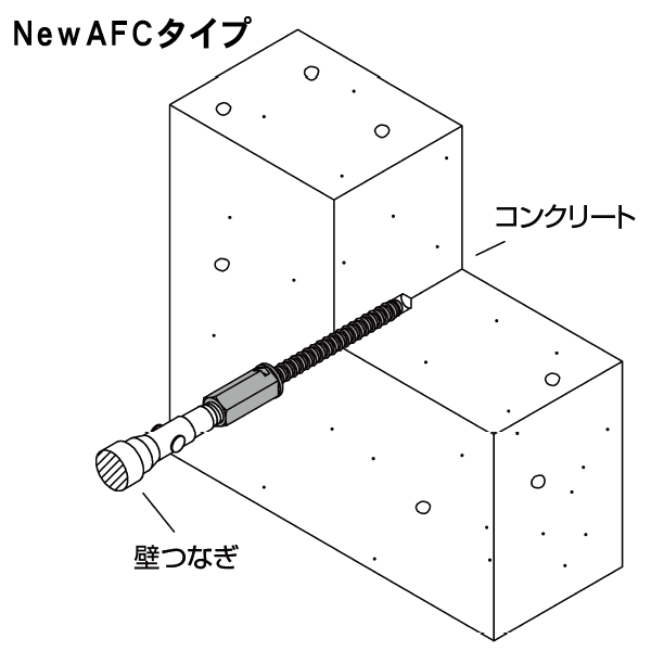 アシバツナギ プレコンタイプ 施工例